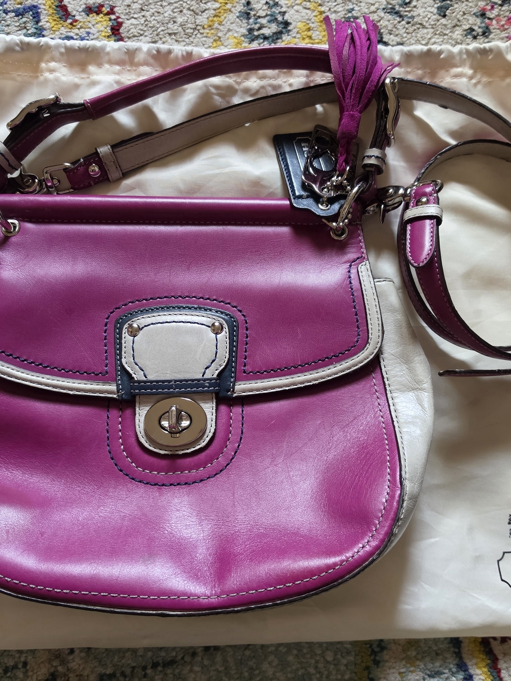 Authentic Coach 70th Anniversary Legacy Willis Bag